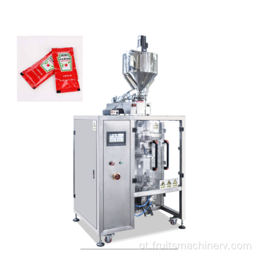 Máquina de preenchimento de bolsa de pasta de pasta de máquinas de tomate